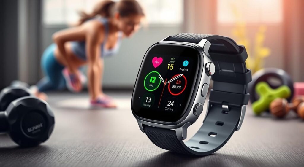 smartwatch with health tracking features