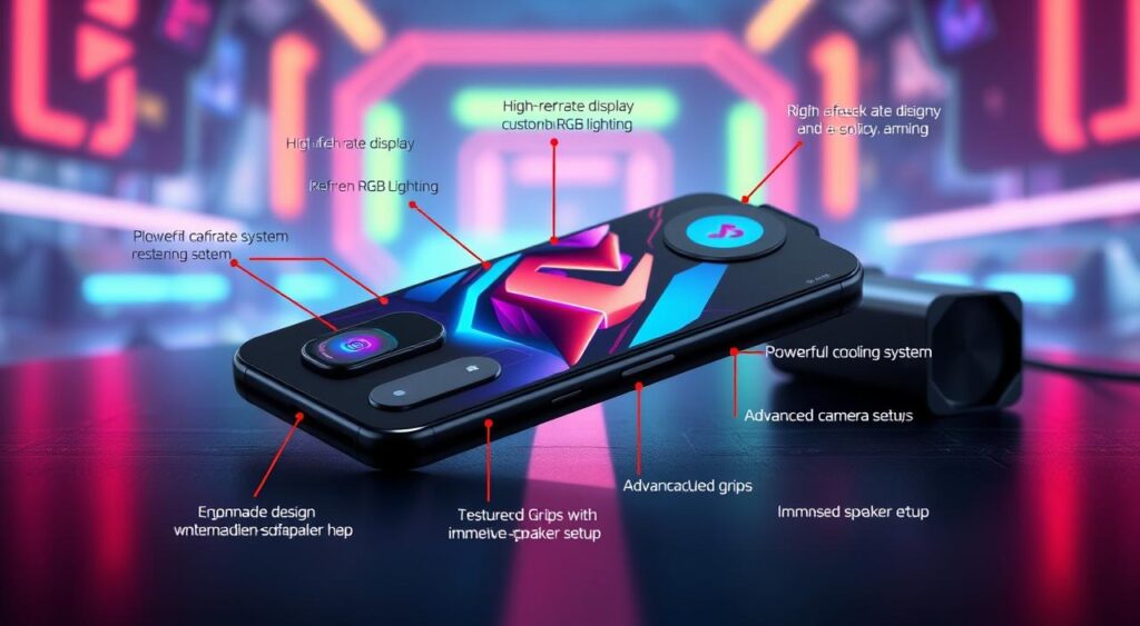 gaming phone features