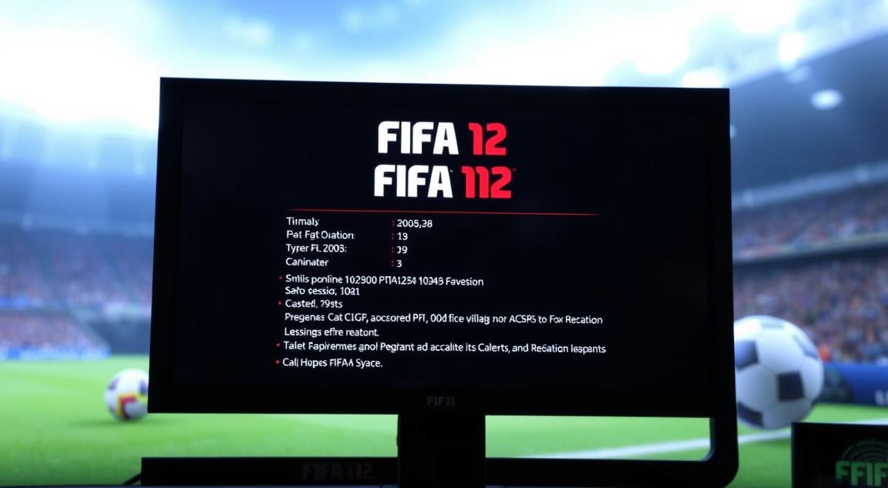 FIFA 12 PC Requirements