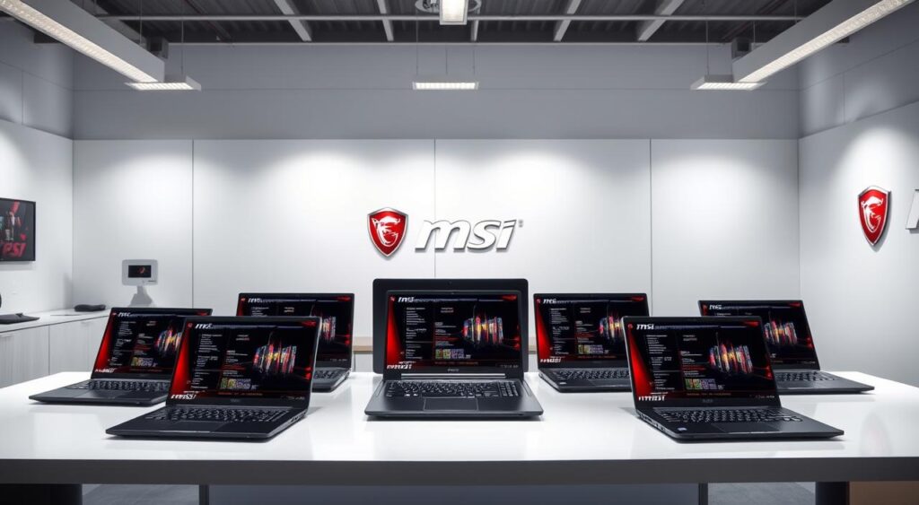 MSI laptop features comparison