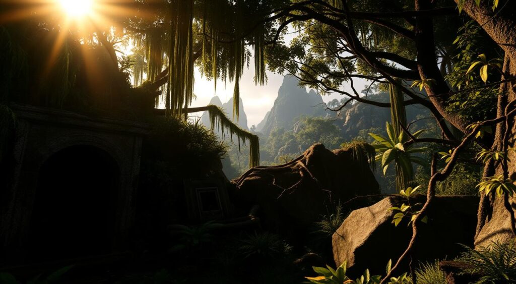 Tomb Raider 2013 PC version game environment