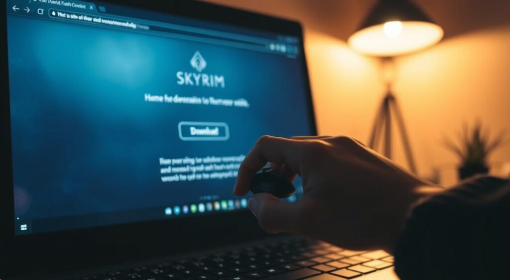 skyrim download for free process