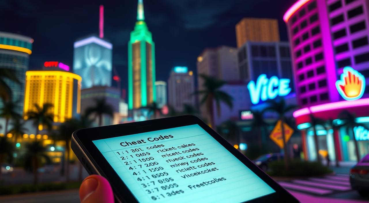 Earn Big in GTA Vice City with These Money Cheats GTA Vice City Cheat Codes