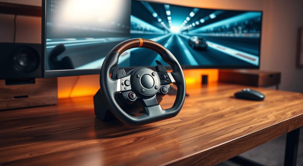 pc gaming steering wheel
