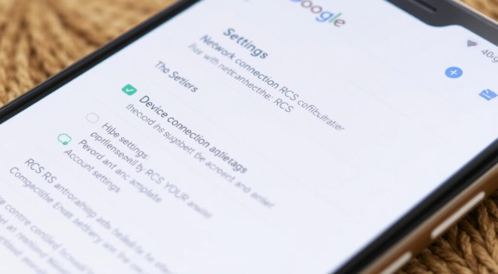 Google Messages RCS troubleshooting