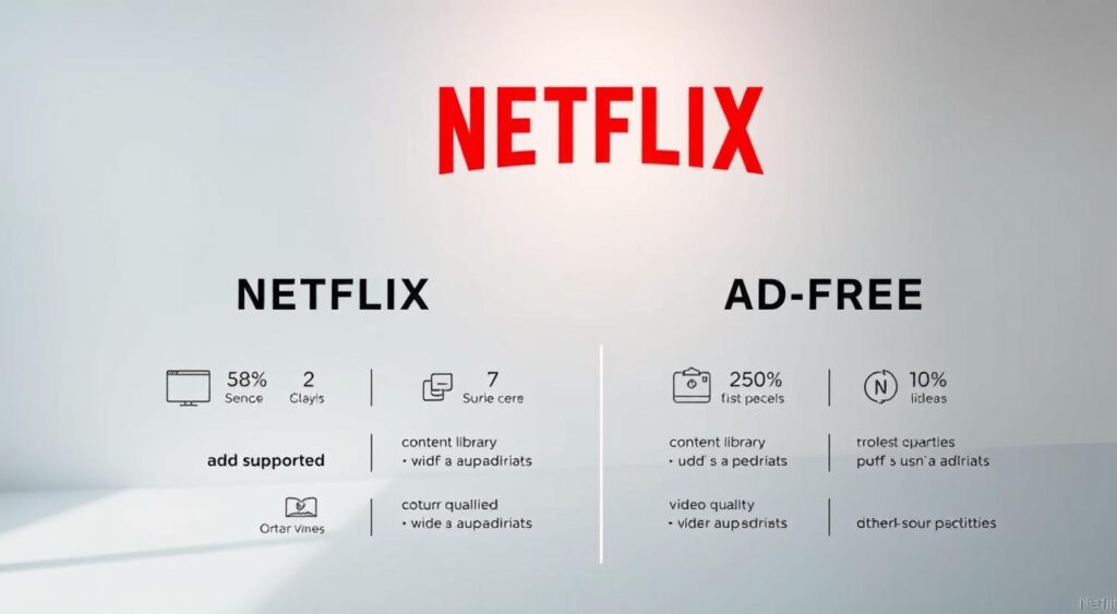 Netflix ad-supported tier benefits comparison