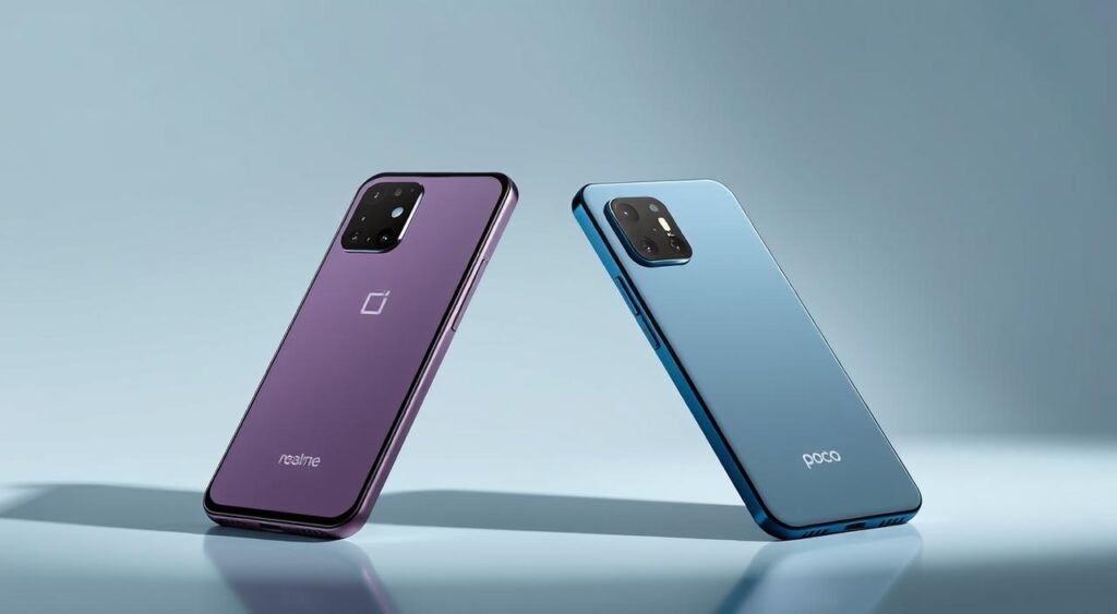 Realme GT6T vs Poco F6 specifications comparison